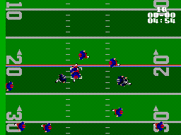American Pro Football screenshot 3 for Sega Master System